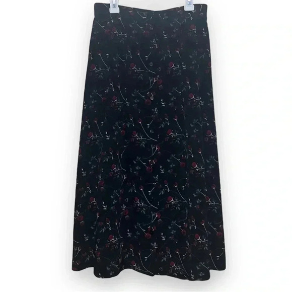 Vintage 90’s A-Line Midi Skirt Petite Sophisticate - Picture 3 of 7